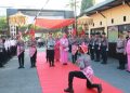 Tradisi Penyambutan Penuh Kehormatan, AKBP Ginanjar Fitriadi Resmi Jabat Kapolres Takalar
