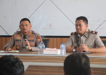 Perkuat Kemitraan dan Transparansi Informasi, Kapolres Torut Silaturahmi Dengan Insan Pers