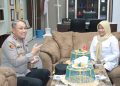 Pererat Sinergitas, Kapolres Sidrap Silaturahmi Dengan Wakil Bupati