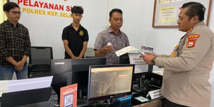 Satintelkam Polres Selayar Sukses Terbitkan 8866 SKCK Dengan Total PNBP Sebesar Rp265,9 Juta