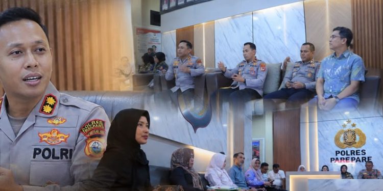Kapolres Parepare Audiensi Dengan Jajaran Pemkot Terkait Penertiban PKL