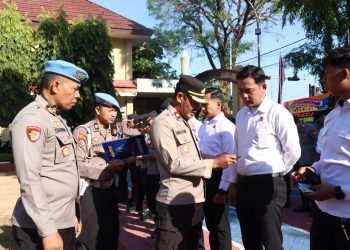 Waka Polres bersama Propam Polres Maros Gelar Penegakan Penetiban dan Disiplin Anggota
