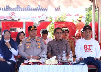 Kapolres Selayar Hadiri dan Kerahkan Puluhan Personel Amankan Lomba Gerak Jalan Indah Antar Pelajar