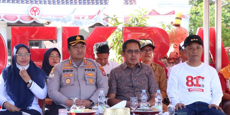 Kapolres Selayar Hadiri dan Kerahkan Puluhan Personel Amankan Lomba Gerak Jalan Indah Antar Pelajar