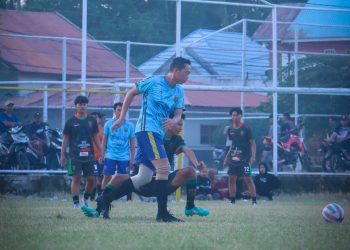 Kapolres Luwu Turun Langsung Perkuat Bhayangkara FC di Turnamen Sepakbola
