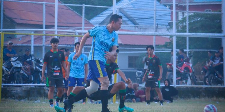 Kapolres Luwu Turun Langsung Perkuat Bhayangkara FC di Turnamen Sepakbola