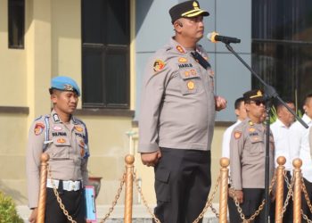 Pimpin Apel Perdana, Kapolres Soppeng Tekankan Pelayanan Tanpa Mempersulit Masyarakat