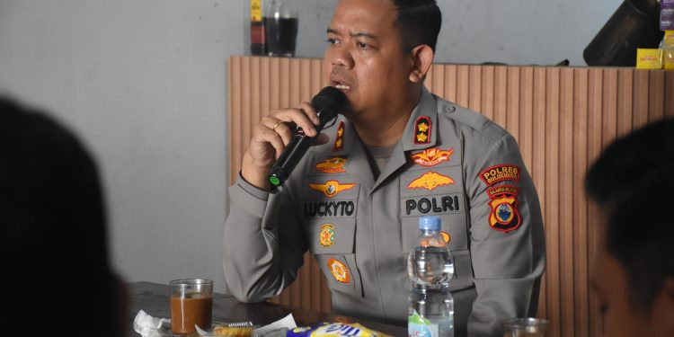 Sepekan Menjabat, Kapolres Bulukumba Gelar Coffee Morning Bersama Insan Pers