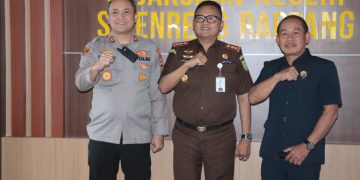 Kapolres Sidrap Silaturahmi Bersama Kajari, Perkuat Soliditas APH