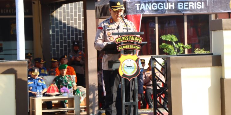 Kapolres Palopo Pimpin Apel Gelar Pasukan Menghadapi Karhutla, Tekankan Pencegahan dan Respons Cepat