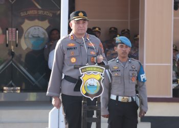 Kapolres Sidrap Pimpin Apel Siaga Antisipasi Kebakaran Hutan dan Lahan