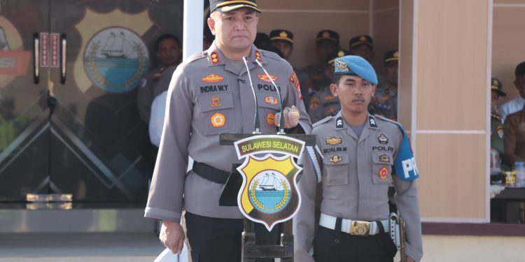 Kapolres Sidrap Pimpin Apel Siaga Antisipasi Kebakaran Hutan dan Lahan