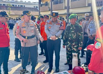 Pimpin Apel Gelar Pasukan Dalam Rangka Menghadapi Karhutla,  Kapolresta Gowa: Lakukan Deteksi Dini