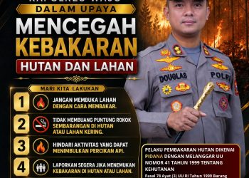 Kapolres Wajo Serukan Cegah Kebakaran: Selamatkan Hutan Jaga Masa Depan