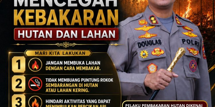 Kapolres Wajo Serukan Cegah Kebakaran: Selamatkan Hutan Jaga Masa Depan