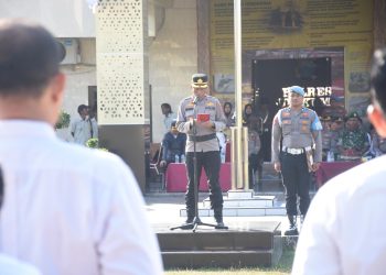 Polres Bulukumba dan Instansi Terkait Gelar Apel Kesiapsiagaan Karhutla, Antisipasi Dampak El Nino
