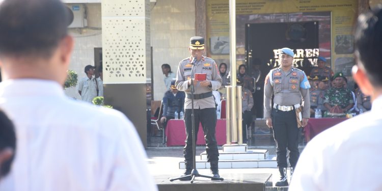 Polres Bulukumba dan Instansi Terkait Gelar Apel Kesiapsiagaan Karhutla, Antisipasi Dampak El Nino