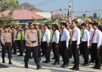 Apel Gelar Pasukan Hadapi Karhutla, Kapolres Soppeng Tekankan Kesiapsiagaan dan Pencegahan Dini
