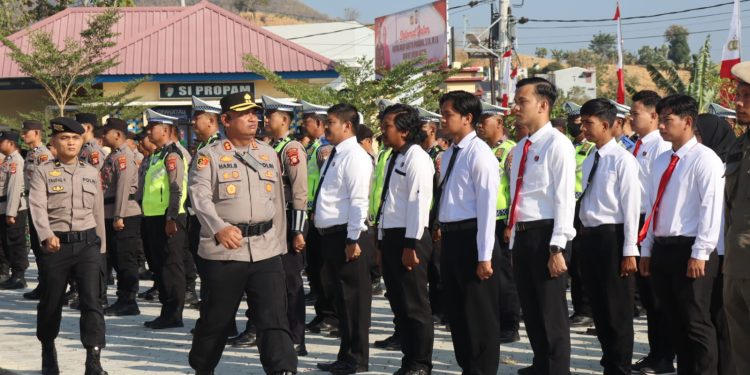 Apel Gelar Pasukan Hadapi Karhutla, Kapolres Soppeng Tekankan Kesiapsiagaan dan Pencegahan Dini