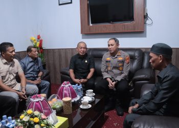 Perkuat Sinergi Jaga Kamtibmas, Kapolres Sidrap Jalin Silaturahmi Dengan Ketua DPRD
