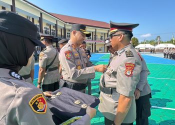 Kapolres Lutim Pimpin Sertijab Sejumlah PJU, Tekankan Semangat Pengabdian dan Pelayanan ke Masyarakat