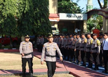 Antisipasi Kebakaran Hutan Dan Lahan, Kapolres Maros Gelar Apel Siaga Karhutla