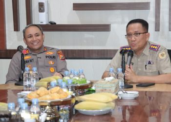 Perkuat Sinergi, Kapolres Sidrap Sambangi Kantor ATR/BPN
