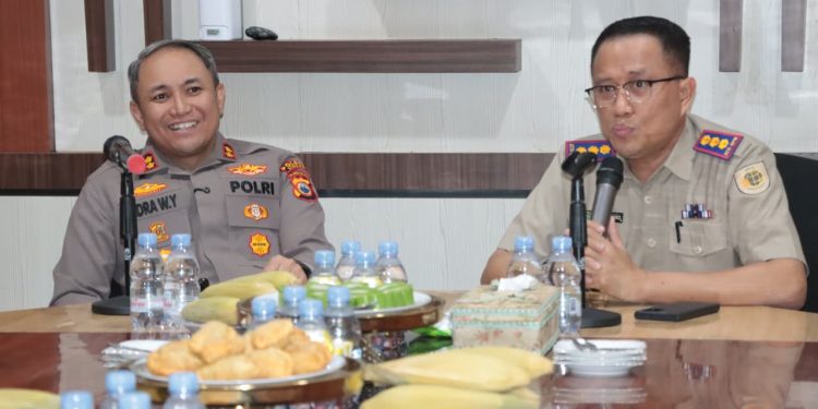 Perkuat Sinergi, Kapolres Sidrap Sambangi Kantor ATR/BPN