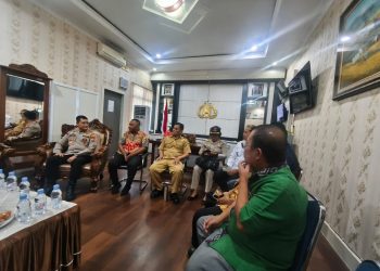 Terima Silaturahmi Forum Komunikasi Gereja, Kapolres : Tokoh Agama Miliki peran Penting Jaga Kamtibmas