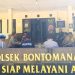 Baru Jabat Kapolsek Bontomanai, IPTU Sudirman Langsung Pimpin Anev dan Konsolidasi Internal