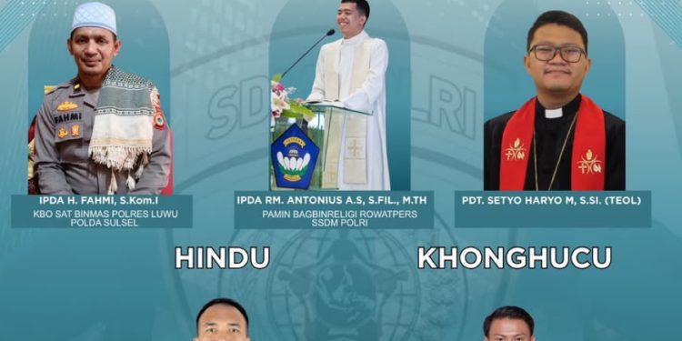 Harumkan Nama Polres Luwu, Ipda Fahmi Dipercaya Bawakan Pembinaan Rohani Polri Se-Indonesia