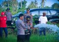 Kapolres Luwu Turunkan Mobil Water Canon Untuk Bantu Petani di Tengah Kekeringan