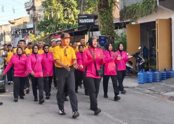 Meriahkan HUT Kemerdekaan RI ke-81, Kapolresta Gowa Perkuat Kebersamaan Lewat Olahraga