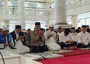 Semarak Hari Kemerdekaan, Kapolresta Gowa Hadiri Tausiah, Dzikir dan Doa Kebangsaan