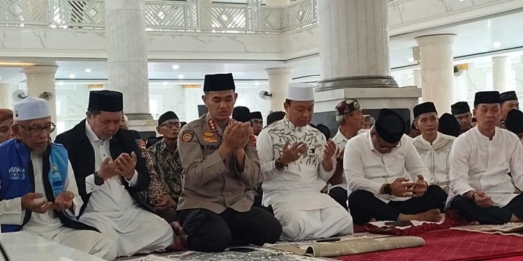 Semarak Hari Kemerdekaan, Kapolresta Gowa Hadiri Tausiah, Dzikir dan Doa Kebangsaan