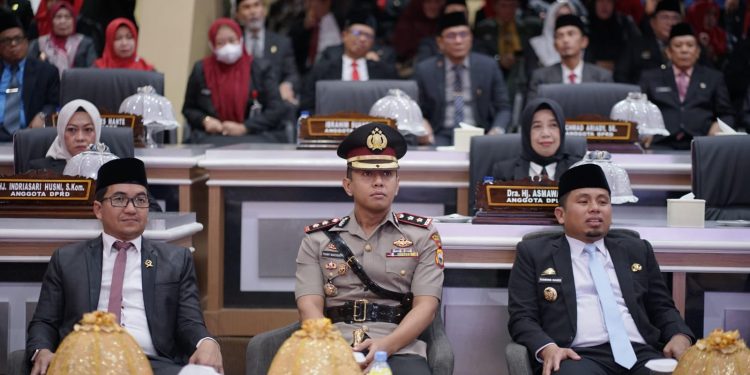 Kapolres Parepare Hadiri Pidato Kenegaraan Presiden Melalui Zoom Meeting