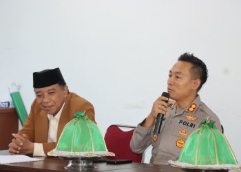 Kapolres Maros Silaturahmi ke Kiyai dan Tokoh Agama, Minta Dukungan dan Masukan Konstruktif