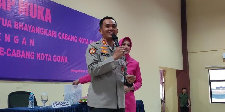 Kapolres Gowa bersama Ketua Bhayangkari Tatap Muka Dengan Pengurus Bhayangkari