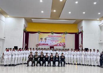 Kapolres Soppeng Hadiri Pengukuhan Paskibraka, Dorong Generasi Muda Junjung Disiplin dan Nasionalisme