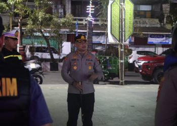 Pastikan Kamtibmas Kondusif, Kapolres Toraja Utara Pimpin Patroli Akhir Pekan