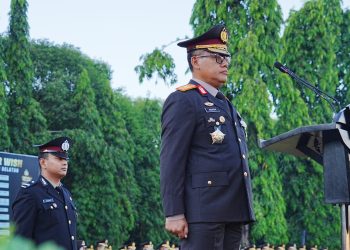 Waka Polda Sulsel Pimpin Upacara Peringatan HUT Ke-81 Kemerdekaan Republik Indonesia