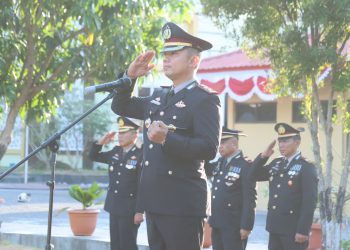 Momen HUT ke-81 RI, Kapolres Wajo Ajak Personel Perkuat Soliditas dan Semangat Pengabdian