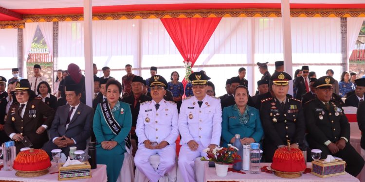 Kapolres Tana Toraja Hadiri Upacara HUT Kemerdekaan RI ke-81