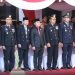 Kapolres Pinrang Hadiri Upacara Penurunan Bendera Peringatan HUT ke-81 RI
