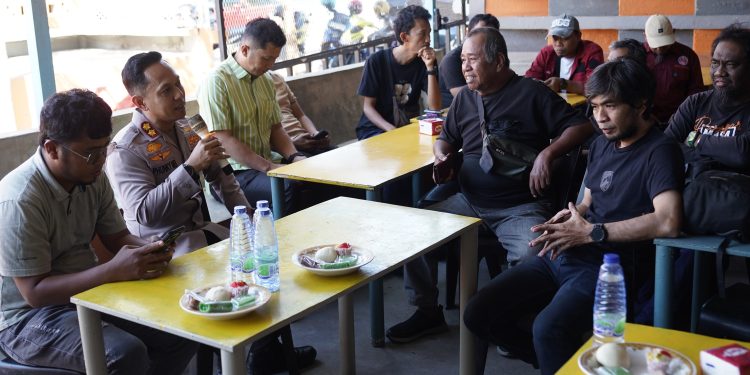 Silatrahmi Dengan Jurnalis, Kapolres Parepare Bahas Persawahan Hingga Distribusi BBM