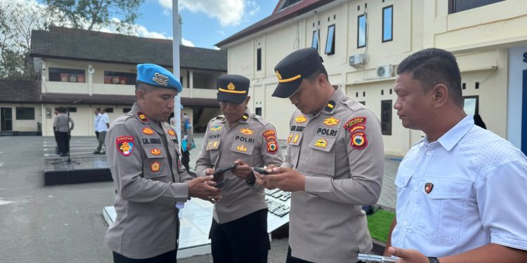Cegah Judol dan Pinjol, Propam Polres Selayar Gelar Gaktiblin ke Personel
