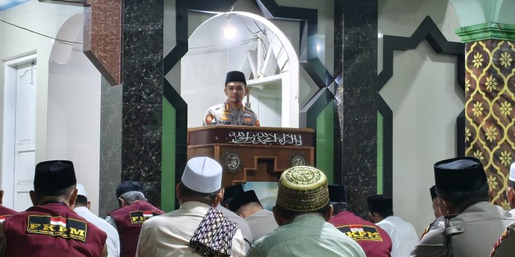 Safari Subuh Kamtibmas, Kapolresta Gowa Ajak Jamaah Bersinergi Jaga Keamanan