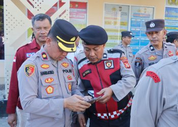 Perkuat Disiplin, Waka Polres Barru Ingatkan Personel Jauhi Judol dan Narkoba