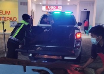 Respon Cepat Layanan Call Center 110,  Polres Toraja Utara Evakuasi Korban Lakalantas di Kesu’
