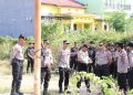 Kapolres Bulukumba Pantau Latihan Dalmas Personel